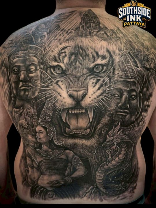 Southside Ink Pattaya tattoo work 17